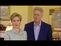 Bill & Hillary Clinton White House Tour- December 2000