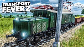 TRANSPORT FEVER 2 #4: Volle ZÜGE - volle Kassen! | Gameplay der Eisenbahn-Simulation screenshot 5