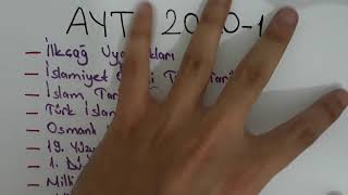 2021 Tayfa İzlemeli - 2020 TYT AYT Tarih Soru Dağılımı - Dikkat Edilmesi Gereken Konular 2021 Tayfa İzlemeli - 2020 TYT AYT Tarih Soru Dağılımı - Dikkat Edilmesi Gereken Konular