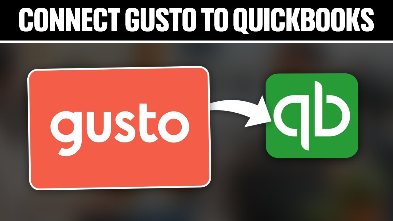 How To Connect Gusto To QuickBooks Online ! (Full Tutorial) - YouTube