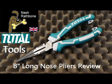 Total Tools 8 Long Nose Pliers Review Youtube