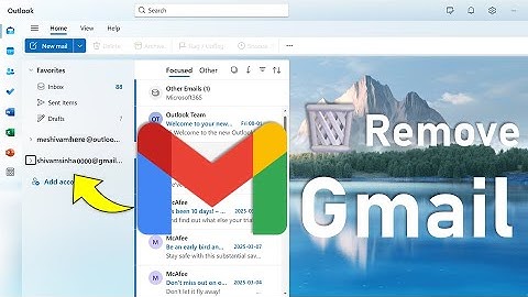 How to Remove Gmail Account from Outlook | Delete Gmail from Outlook App (Hindi Guide)