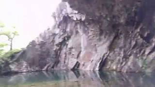 Rydal Cave stepping stones