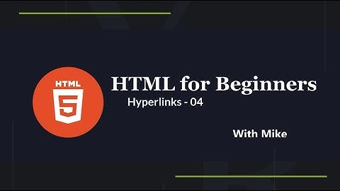 HTML Tutorial for Beginners in Amharic - 04 - Hyperlinks