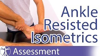 Dirençli İzometrik Test Ayak Bileğiayak