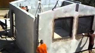 Homemade tilt-up erecting