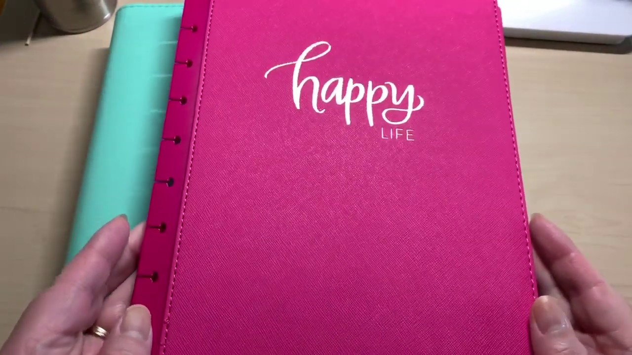 classic snap in & deluxe cover happy planner【4月買物記録②】 YouTube