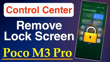 How to Hide Control Center/Notification Shade From Lock Screen in Poco M3 Pro
