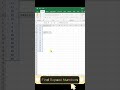 Advance Excel - Find Repeat Number in Excel Sheet #MSExcel #tricks #excel #shorts