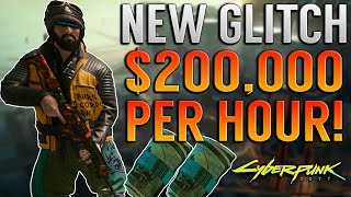 INSANE MONEY GLITCH! $200,000+ Eurodollars PER HOUR! EASY XP & Money Glitch Farm! | Cyberpunk 2077!