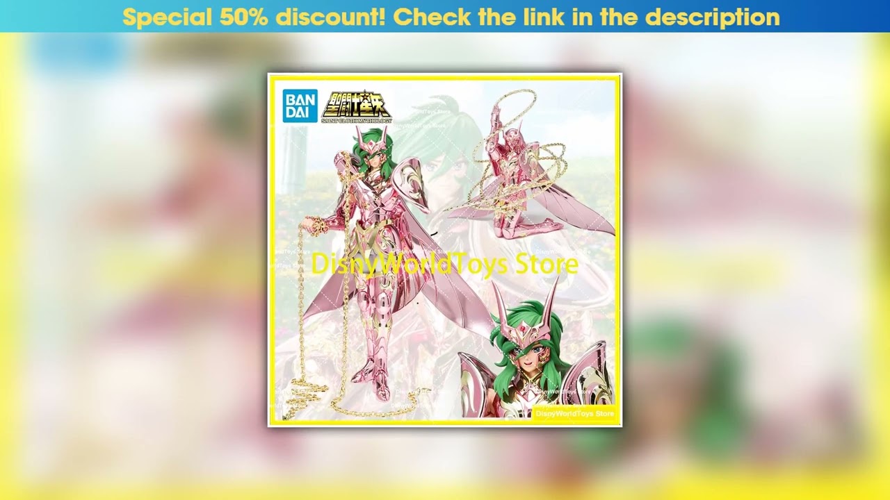 Hands-on 100% Original BANDAI SAINT CLOTH MYTH EX Andromeda Shun God Cloth In Stock Anime Action Co