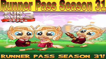#RunnerPass #FunRun3 Fun Run 3 Arena | Runner Pass Season 31 | All New Items | Valentines Quest