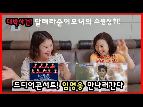 드디어 임영웅님을 만나러 간다 #임영웅#미스터트롯콘서트#달려라순이