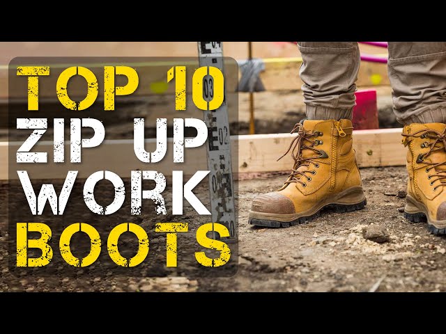 The Best Zipper Work Boots [Updated Guide + 5 Reviews] - Work Boots Guru