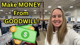 Turning $186 into $1,130! Flipping clothes from Goodwill for profit!