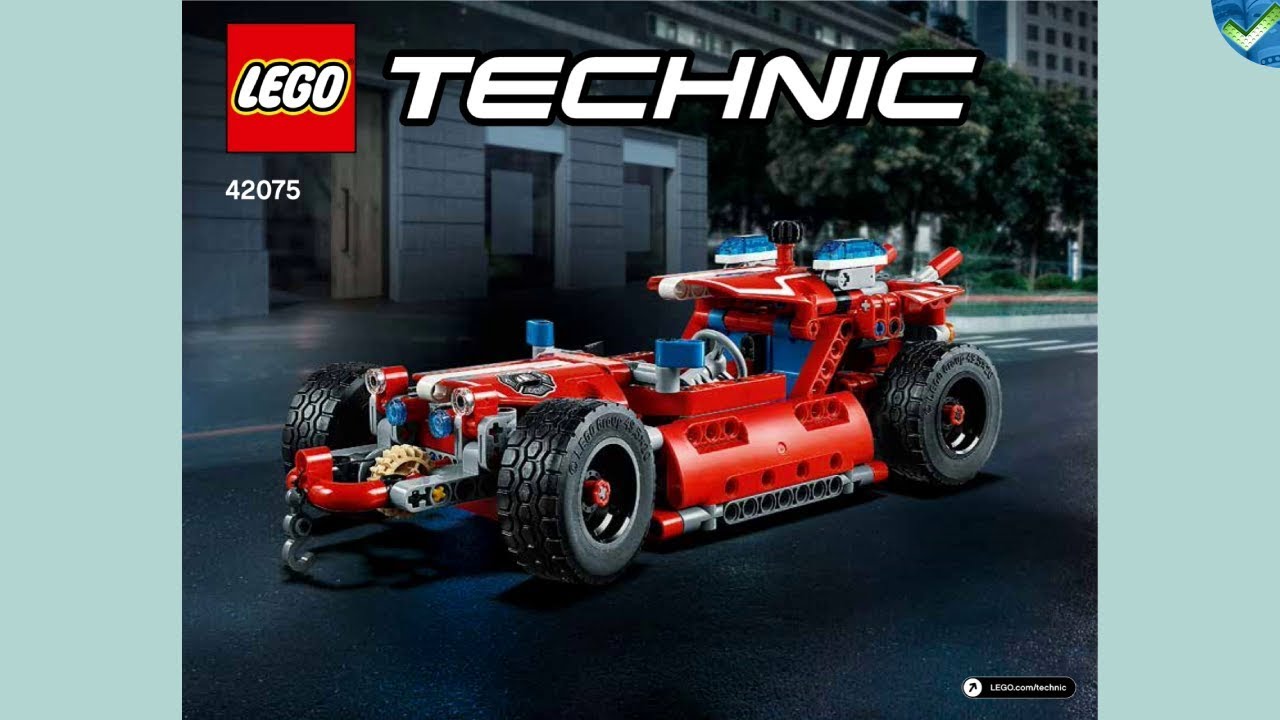 42075 B Fire Racer LEGO® Technic Manual at the Brickmanuals Instruction Archive