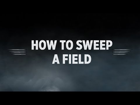 How to sweep a field