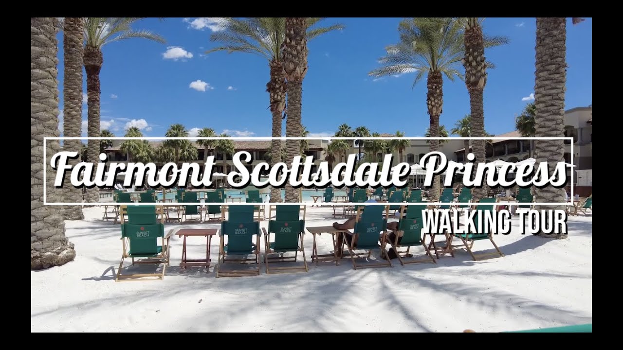 🇺🇸 FAIRMONT SCOTTSDALE PRINCESS HOTEL and RESORT walking tour | Scottsdale, Arizona, USA. July 2022