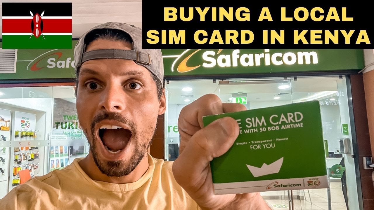 Buying a Prepaid Sim Card in Kenya in 2024 YouTube