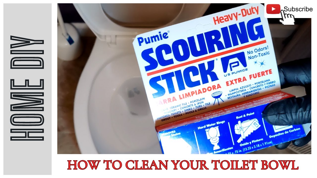 How to clean your toilet bowl YouTube