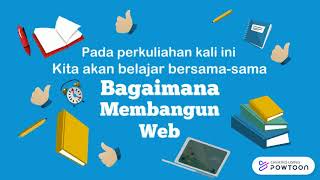 Intro Perkuliahan Pemrograman Web