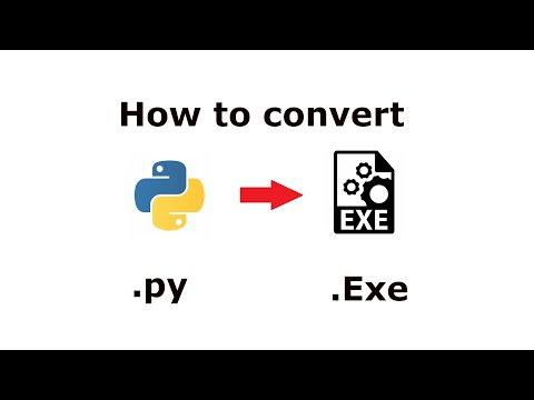 How to convert .py files to .exe files in python using pyinstaller