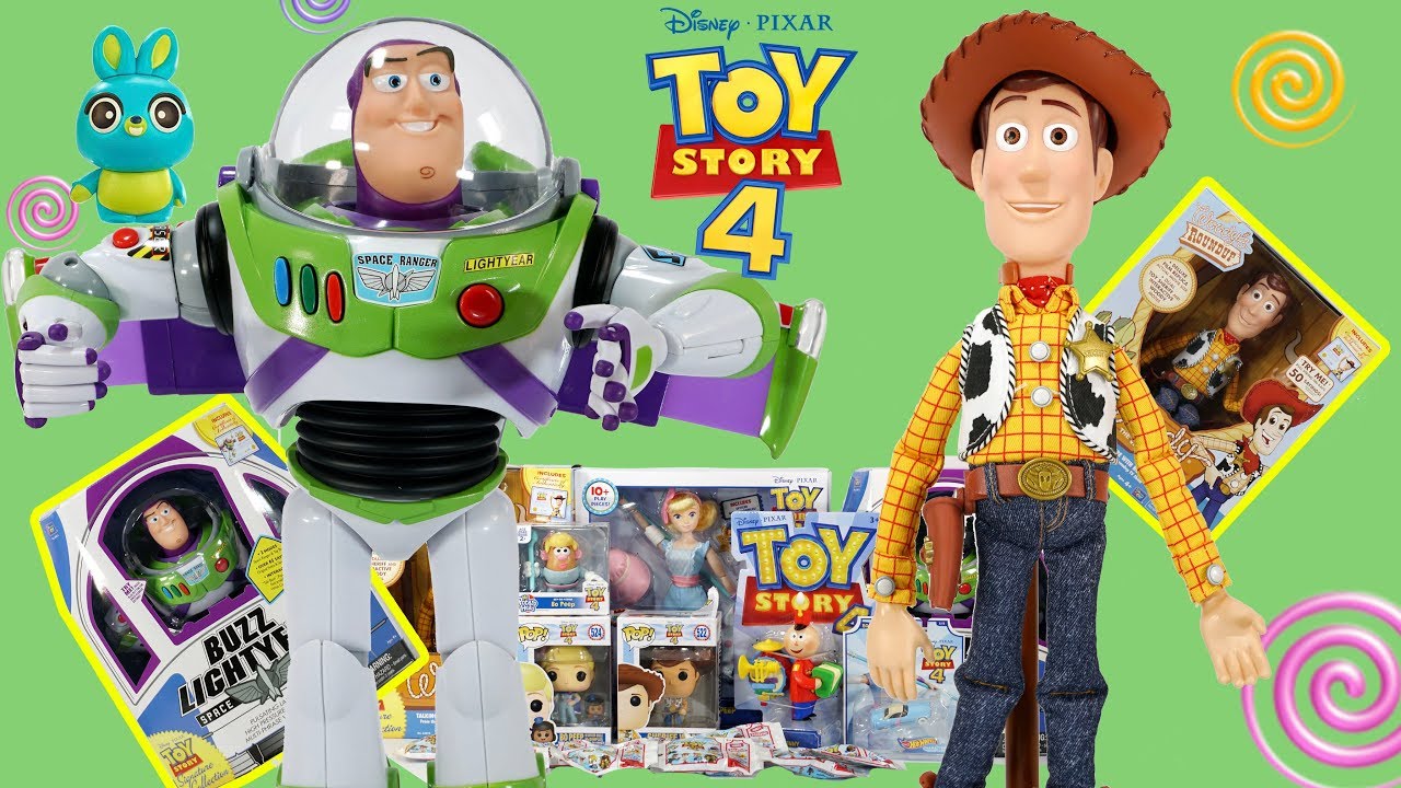 ESPAÑOL) TOY STORY Woody Y Buzz Lightyear Amigos Interactivos Reseña ...