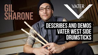 Vater Hickory Drumsticks West Side Wood Tip