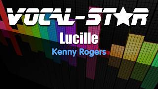 Video thumbnail of "Kenny Rogers - Lucille (Karaoke Version) with Lyrics HD Vocal-Star Karaoke"