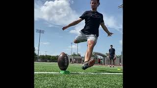 Pro and College Kickers in Action