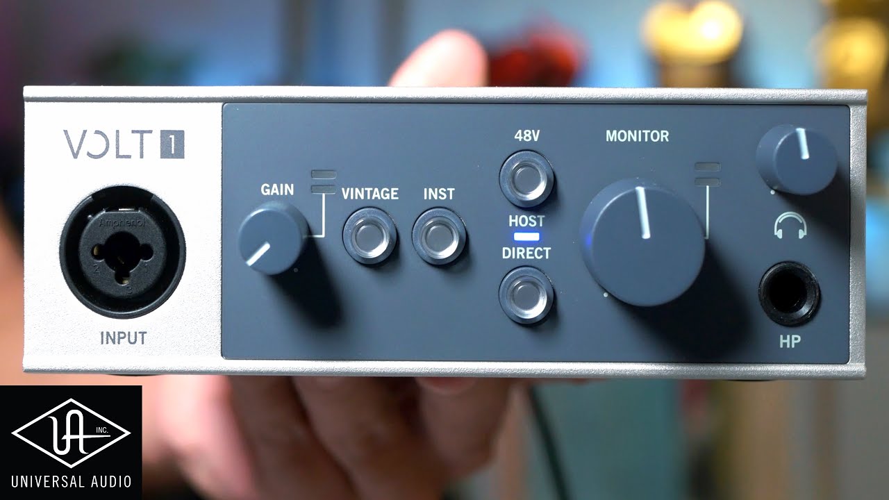 Universal Audio Volt 1 - купить аудиоинтерфейс: цены, отзывы