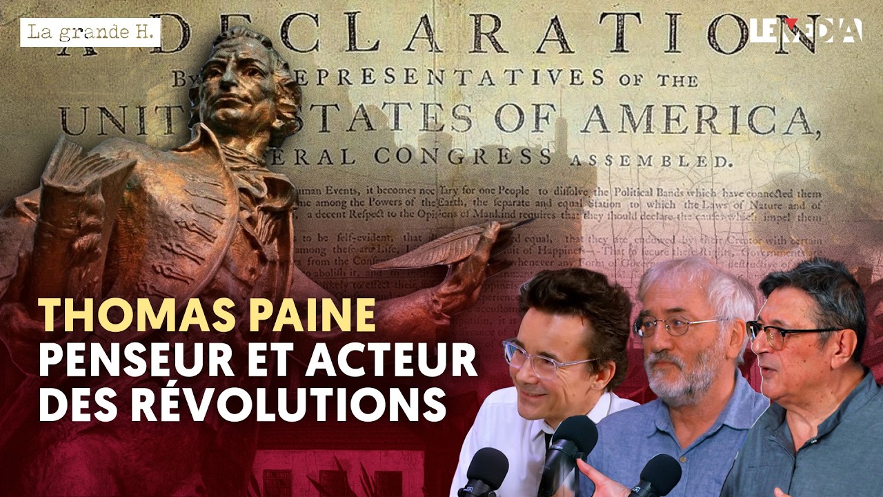 PÈRE FONDATEUR DES ÉTATS-UNIS, RÉVOLUTIONNAIRE FRANÇAIS : THOMAS PAINE | MARC BELISSA, YANNICK BOSC