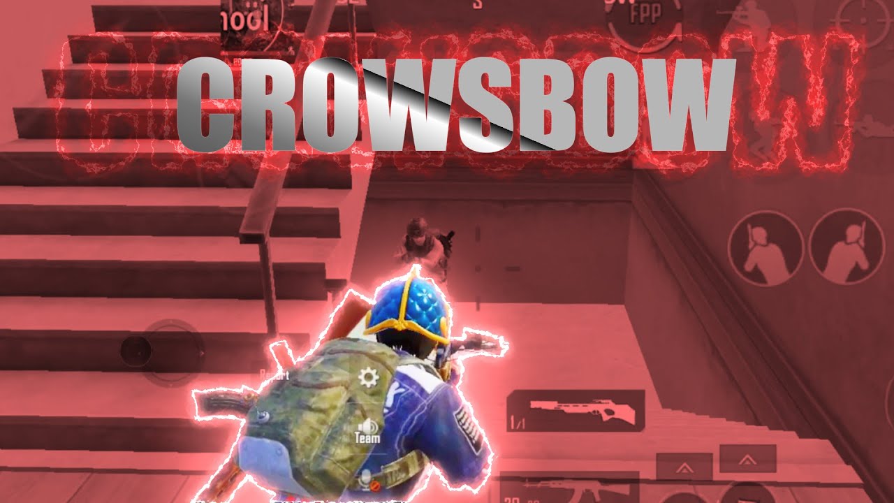 CROWSBOW IN CLOSE RANGE | CROWSBOW OR WOT🔥🔥 | BGMI MONTAGE |