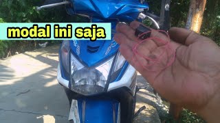 Hanya Modal Saklar Dua Kaki Saja Bisa Buat Lampu Hazard ( Lampu Darurat)