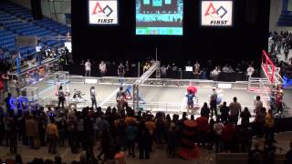 2014 FRC Silicon Valley Regional Quarterfinal Match 1-1 (fault)