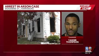 Harrisburg man charged with arson after 2 fires on Woodbine Street, say police