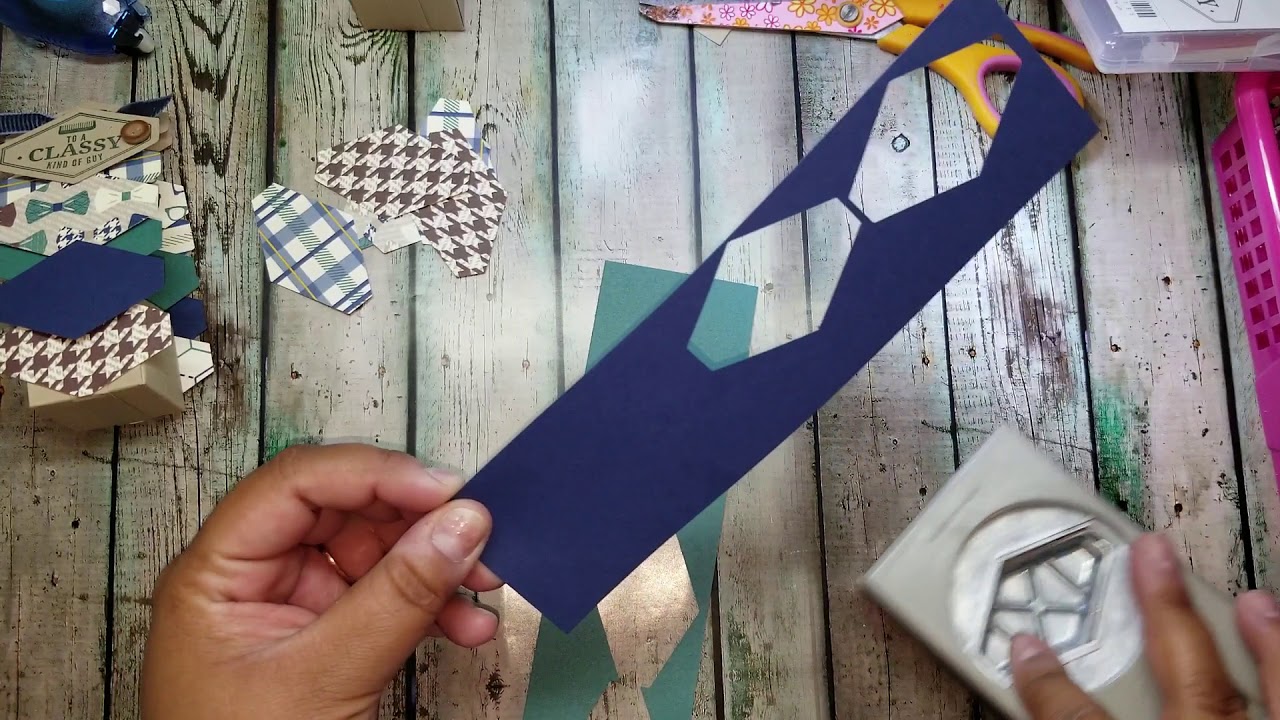 Classy Guy Gift Box - featuring  - Stampin' Up! - the True Gentleman Suite