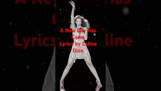 Uplifting Song By Celine Dion  A New Day Has Come S s celinedion