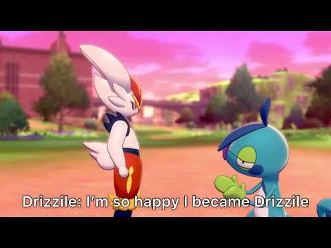 Cinderace & Drizzile’s interaction