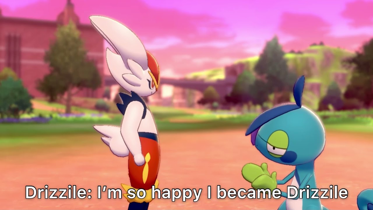Cinderace & Drizzile’s interaction