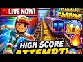 LIVE 🔴 Subway Surfers Endless Run Challenge! 🔥 Can We Beat the High Score? 😱