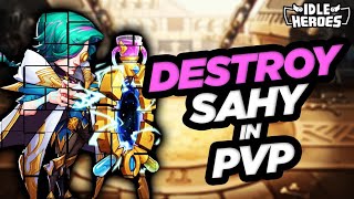 Idle Heroes - How To DESTROY SAHY in PvP by @browniegames865