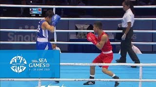 Boxing (Day 2) Men's Light Flyweight (46kg-49kg) - Bout 18 | 28th SEA Games Singapore 2015