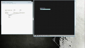 Send UDP messages from Pure Data to Max MSP 5 - Tutorial
