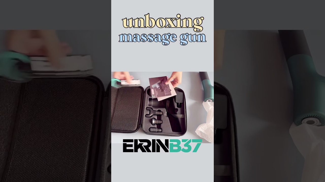 Unboxing Ekrin Athletics B37 Massage Gun!