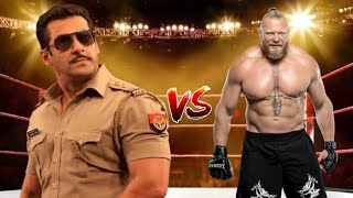 WWE 2K23 Chulbul pandey salman khan vs The beast brock lesnar