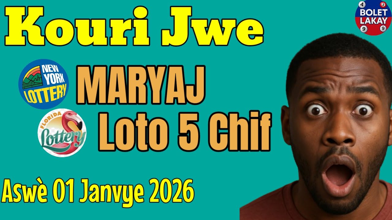Boul Dife 🔥Maryaj ak Loto5 Aswè 01 Janvier 2026 