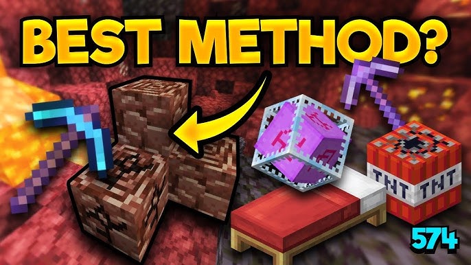 The best way to find netherite in Minecraft