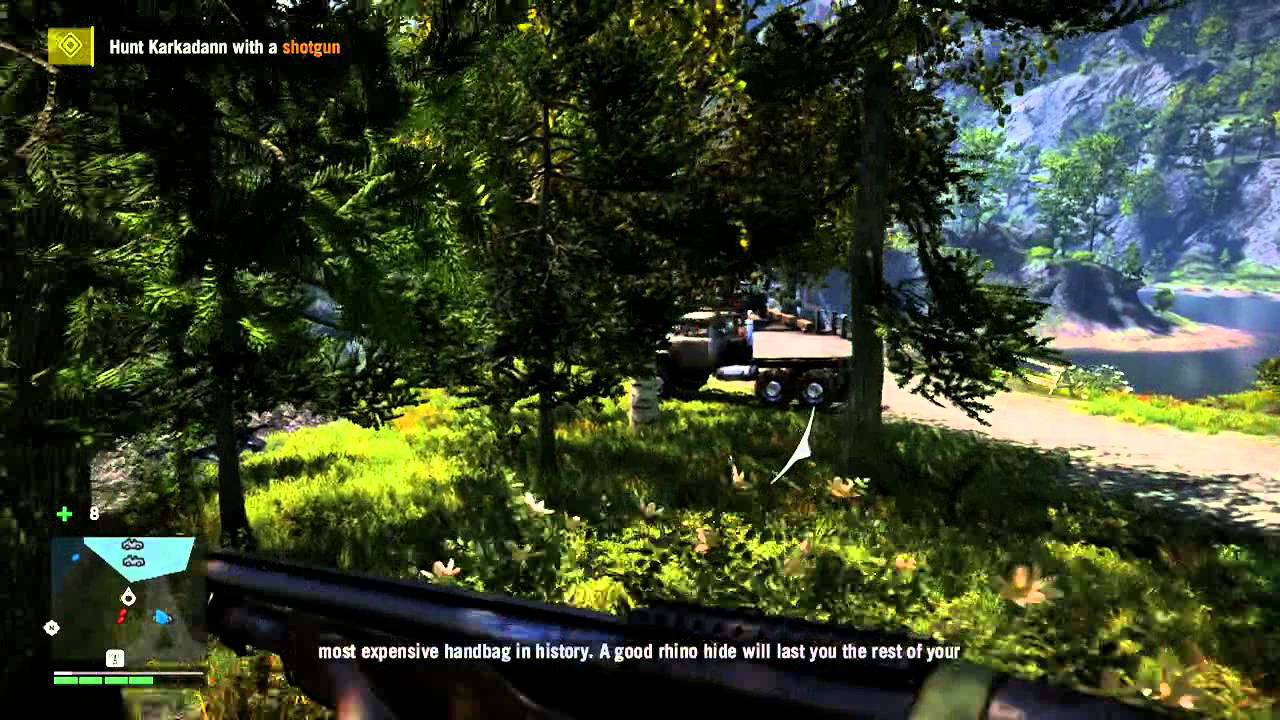 Karkadann's Skin (Rhino) Kyrat Fashion Week Mission for Heavy Ammo Bag