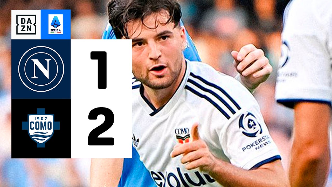 Resumen: Napoli vs Como (1-2) | Resumen y goles | Highlights Serie A
